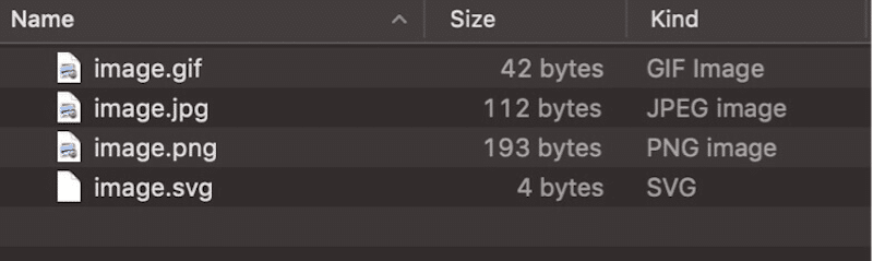 Format vs file size - Source: Selesti.com