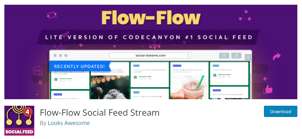 Flow-Flow Social Feed Stream