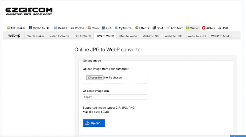 Batch Convert WEBP to Animated GIF  Using the WEBP to GIF Converter  Software 