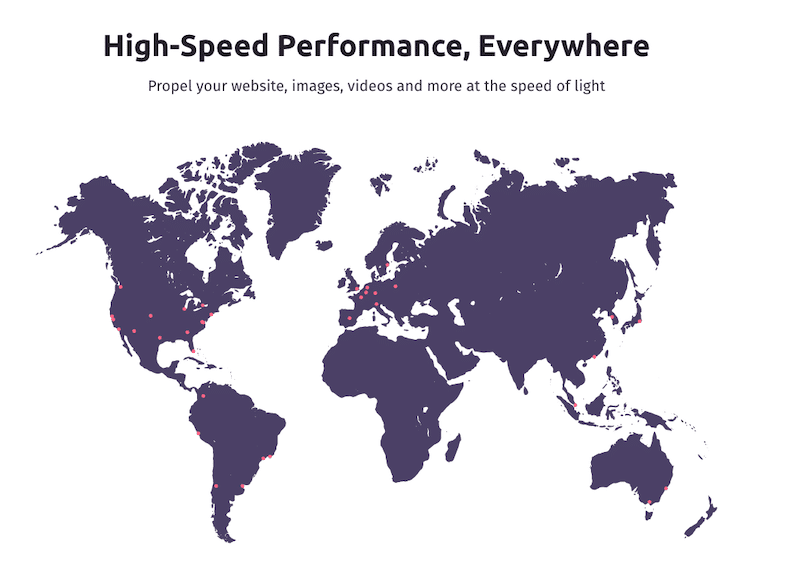 +50 PoP locations to deliver your images faster - Source: RocketCDN