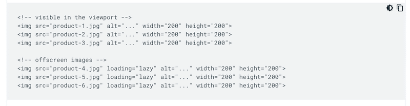 Above-the-fold vs below-the-fold elements to lazy load - Source: Imagify