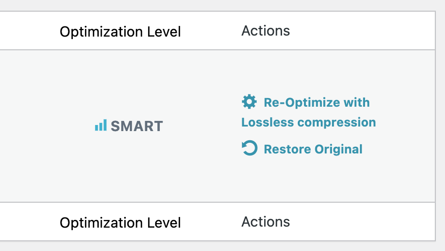 Action Optimization Original