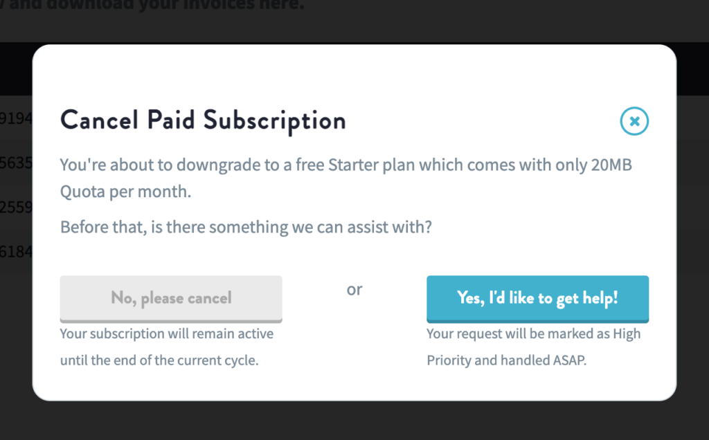 how-to-cancel-subscription-documentation