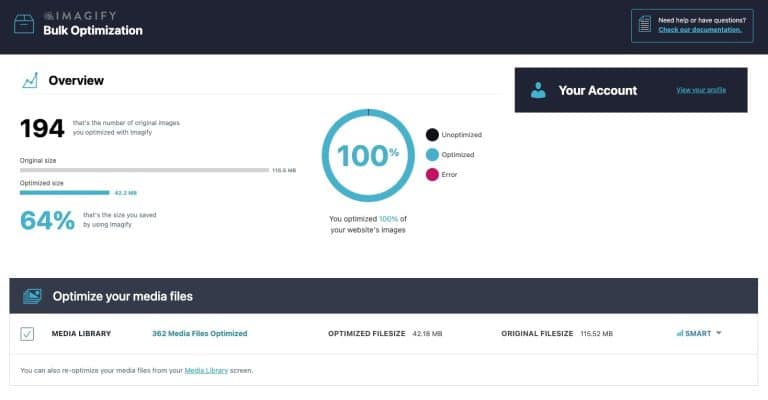Imagify - WordPress Image Optimizer Plugin